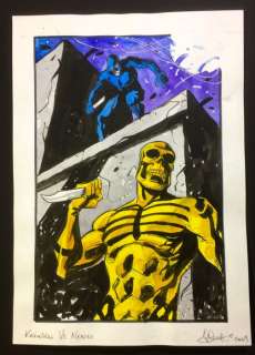 Caracuzzo, Giancarlo - original illustration "Kriminal vs Nemico" (2009) | Catawiki