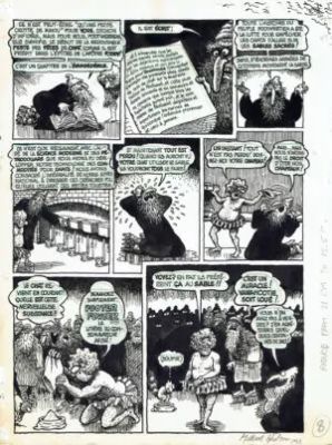 Gilbert Shelton | The Freak Brothers – Fat Freddy – The sacred sands of Pootweet | La Galerie de la Bande Dessinée