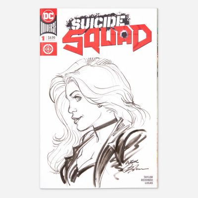 Lot 352 - Neal Adams, Suicide Squad #1 ’Black Canary’ Original Art Illustration (DC Comics, 2020) | Landry Pop Auctions