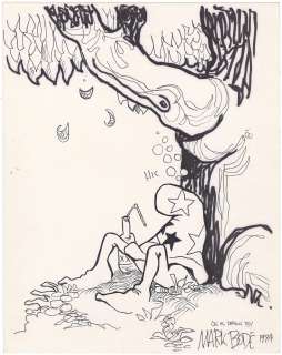 Mark Bode - Cheech Wizard Mark Bodé Commission