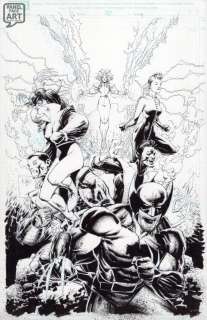 Whilce Portacio | X-Men 36 Gold Cover - Variant | Panel Page Art