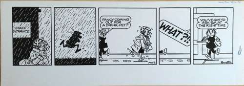 Reginald Smythe - Original Comic Strip - Andy Capp | Catawiki