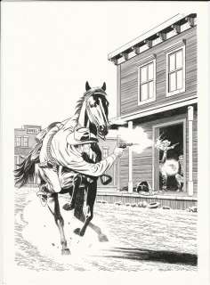 Civitelli, Fabio - Original illustration Tex "Pistole Fiammeggianti" (2000) | Catawiki