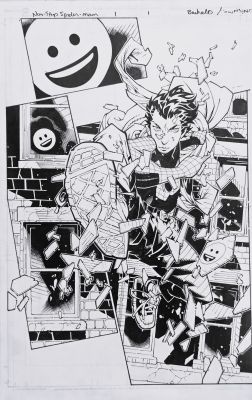 Tavola originale Chris Bachalo/ Tim Townsend Non Stop Spider-man #1 pag. 1 | Venere Comic Art