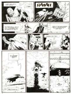 BOISCOMMUN - lot 242 - Le livre de Jack, planche originale Ã  l‘encre de chine…