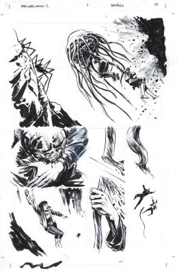 Brian Thies | Star Wars Legacy Issue 07 Page 17 | Splash Page