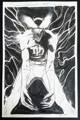 Lee Garbett | Daredevil #8 – Carnage-ized Variant Cover – Original Art | Lee Garbett