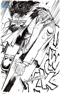 Daniel Warren Johnson | Dc K.O. Issue 2 Page Cover | Felix Comic Art