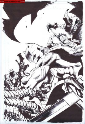 Dan Mora | Covers / Pinups Issue Batman # 1 Fanexpo Page Cover | Kwan Chang