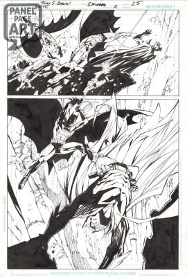 Tony Daniel | Batman Battle For the Cowl 2 Page 25 | Panel Page Art