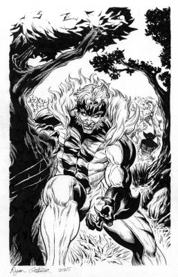 Ryan Gutierrez | X-Men Sabertooth | Catskill Comics