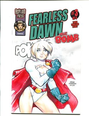 Steve Mannion - Fearless Dawn: the Bomb #3 2023 - Signed