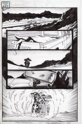 Javier Saltares Mark Texeira | Ghost Rider 14 Page 14 | Panel Page Art