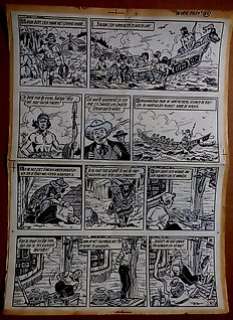 Verschuere, Karel / Vandersteen, Willy - Originele pagina - Bessy nr. 35 - De drie pijlen p.26 - (1960) | Catawiki