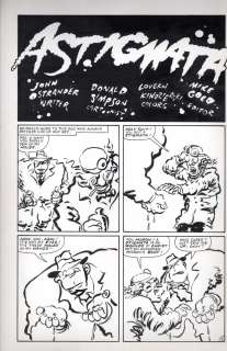Don Simpson | Astigmata - Mobster Gets Stigmata Page 2 Wasteland | ComicArtFans Classifieds