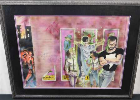 Original Mixed Media Color Trade Paperback Cover Art - Mage | Bodnars Auction