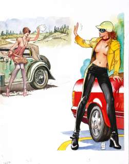 Milo Manara Donne E Motori | Viaggio nel tempo | Little Nemo
