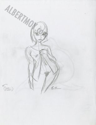 Bruce Timm | Double Sided Pencils Page 152 | Albert Moy