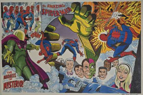 Illustrazione originale Larry Camarda Amazing Spider Man “The madness of Mysterio” | Venere Comic Art