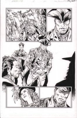 Jay Leisten | Marvel 1776 #1 P.22 - Revolutionary Avengers - Signed - 2025 | Anthony’s Comic Book Art