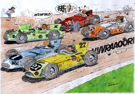 Jidéhem | Illustration couleurs Ã  l’encre de Chine et Ã  l’… | Banque Dessinée