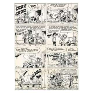 Franquin | ANDRÉ FRANQUIN MODESTE ET POMPON Bonjour Modeste... | Daniel Maghen Enchères