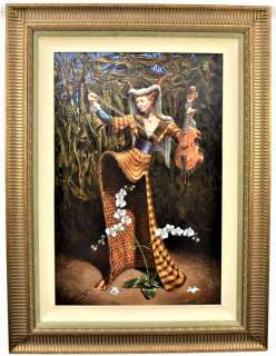 Michael Cheval Fantasy Oil Painting | Forsythe’s Auctions