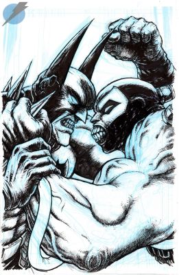 Chris Burnham | Absolute Batman Issue 11 Page Cover | Felix Comic Art