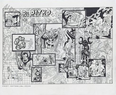 Fred Hembeck | Steve Ditko: Dr Strange | Albert Moy