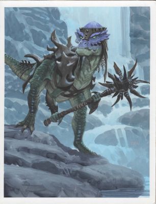 Den Beauvais | Shackzu, Field Marshal Guardians Tcg Fantasy Card Game Dinosaur | TDArt