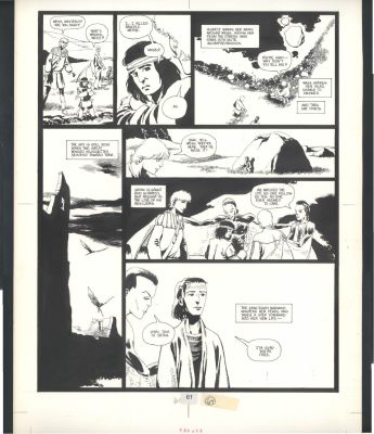 Tim Sale | Tim Sale Theives’ World Art - Satan Is Set Free Issue Thieves’ World Page 61 | Koch Comic Art