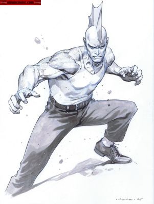 Jerome Opena | Sketches Issue Savage Dragon | Kwan Chang