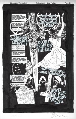 Sean Phillips | Houses of the Unholy Issue Gn Page 21 | Splash Page