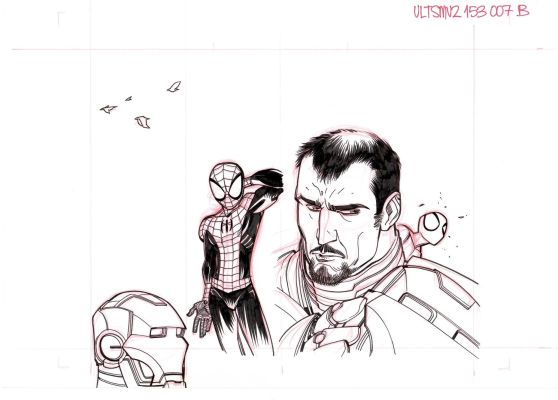 David Lafuente | Ultimate Spider-Man #153 P.7B | The Green Room