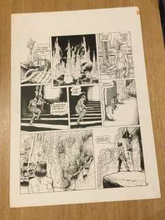 Franz - Planche originale (p.11) - Jugurtha - La Pierre noire - (1991) | Catawiki