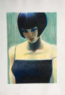 Serio, Andrea - original illustration, tribute to Valentina by Crepax | Catawiki