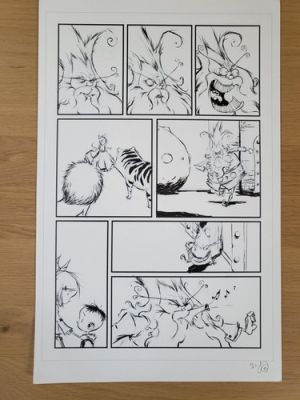 Scottie Young original art OZMA of Oz iss 7 pg 14 signed - wizard of Oz | eBay Europe