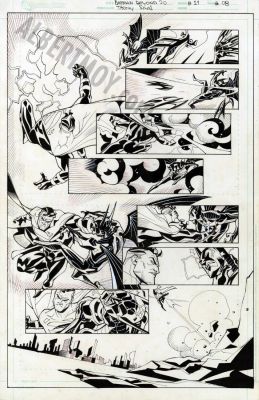 Thony Silas | Batman Beyond 2.0 Issue 21 Page 8 | Albert Moy