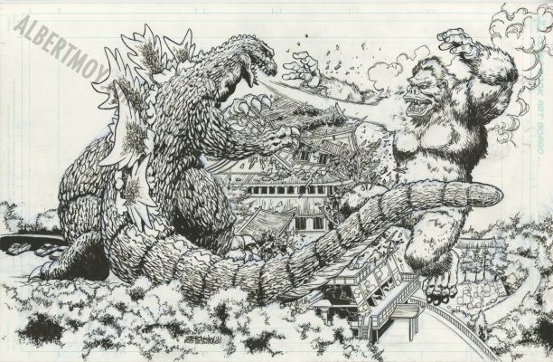 Jeff Zornow | King Kong Vs Godzilla | Albert Moy