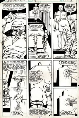 Bruce Patterson, Carmine Infantino | Super-Villain Team-Up #16 P 2 (Red Skull Throughout with Dietrich!) 1979 | Romitaman