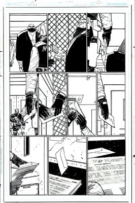 John Romita Jr., Klaus Janson | Action Comics #1027 P 15 (A Note Being Passed To the Red Cloud in His Prison Cell!) 2020 | Romitaman