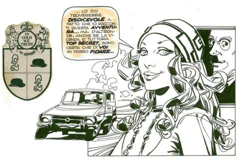 Tacconi, Ferdinando - original plate â€˜Gli Aristocratici’ - title page (1975) | Catawiki