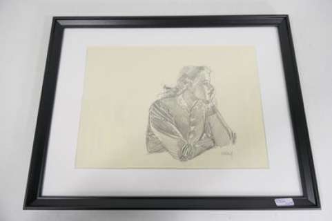 Crayonné d’André Juillard "Ariane" | Rops