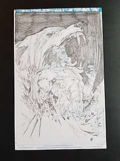 Jonathan Lau - Original Art Pencil Pin-Up - Wolverine - (2008) 