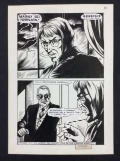 Romanini, Giovanni - original plate "Le origini di Satanik" no. 185 (1972) | Catawiki