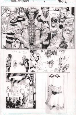 Joshua Cassara | Marvel 85Th Anniversary Special #1 P.2 - Deadpool & Wolverine - 2024 | Anthony’s Comic Book Art