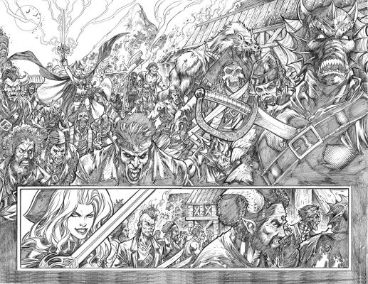 Alisson Rodrigues | Lady Death: Pirate Queen Page 40 And 41 | ComiConArt