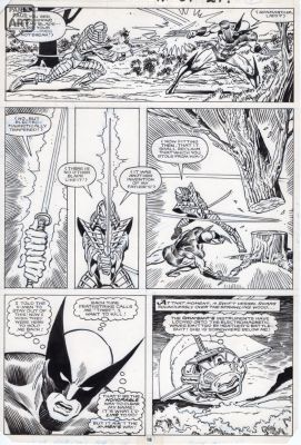 Sal Buscema | Alpha Flight 34 Page 18 | Panel Page Art