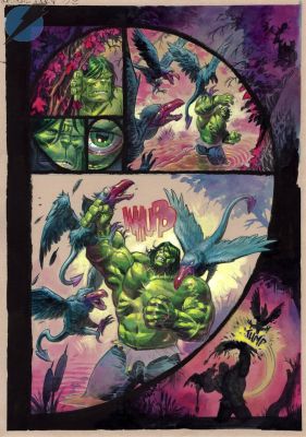 Nic Klein | The Infernal Hulk Issue 4 Page 3 | Felix Comic Art