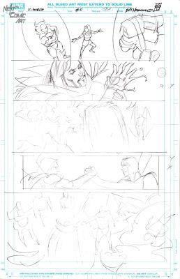Roi Mercado | Prelim: Inglorious X-Force #5 Issue 5 Page 12 A | Next Comic Art